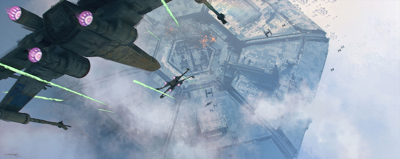Illustration for article titled The Force Awakens' Concept Art Had Some Cool Ideas